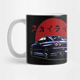 R34 GTR Mug